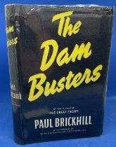 The Dambusters Hardback Book by Paul Brickhill. Published in Sept 1955. 269 Pages. Showing Early