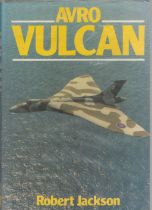 Robert Jackson First Edition Hardback Book titled Avro Vulcan. Published in 1984 by Patrick Stephens