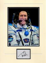 Tim Peake International Space Station Astronaut Signed Display. Good condition. All autographs are