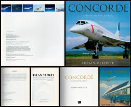 A Book Collection Includes Dream Voyages by Gary Buchanan 1989, Concorde - A Photographic Tribute by