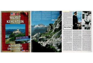 Special Edition Secret Kehlstein-Adventure Eagle's Nest Paperback Book with Two Panoramas. 88 pages.