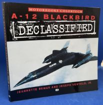A-12 Blackbird Declassified 1st Ed Paperback Book by Jeannette Remak and Joseph Ventolo. Published