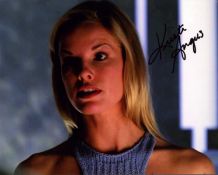 Kristi Angus signed 10x8 inch colour photo. Good condition. All autographs come with a Certificate