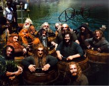 Adam Brown signed Hobbit 10x8 inch colour photo. Good condition. All autographs come with a