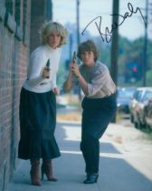 Tyne Daly signed 10x8 inch Cagney and Lacey colour photo. Good condition. All autographs are genuine