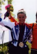Lizzie Armistead signed 6x4 inch colour photo. Good condition. All autographs are genuine hand