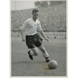 Ray Parry signed 8x6 inch Bolton Wanderers 1955 original black and white photo. Good condition.