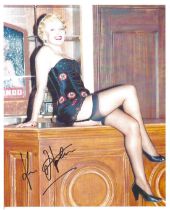 Kim Hartman signed 10x8 inch Allo Allo colour photo. Good condition. All autographs are genuine hand