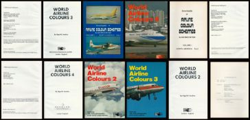 Airline Colour Schemes Collection of 4 x Books Includes Encyclopaedia of Airline Colour Schemes