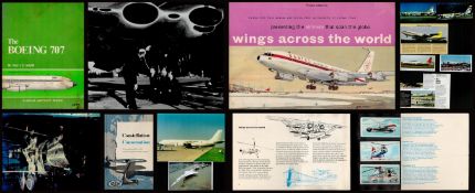 Aircraft Publications Collection Includes The Boeing 707 by Barry J Schiff 1982, Constellation