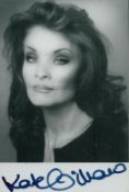Kate O'Mara signed 6x4inch black and white photo. Good condition. All autographs are genuine hand