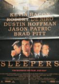 Sleepers 1996 Film Large Movie Poster 33x23.5 Inch. Good condition. All autographs come with a