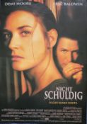 The Juror 1996 Film Large Movie Poster 33x23.5 Inch. Good condition. All autographs come with a