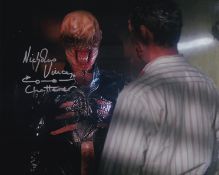 SALE! Hellraiser Nicholas Vince hand signed 10x8 photo. This beautiful 10x8 hand signed photo