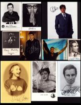 ENTERTAINMENT Collection of 10 signed photos including the names of Eric Roberts, David Boreanaz,