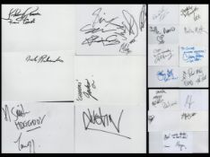Music/Entertainment 19 variety Rock Band/Rock and Roll Band. Signatures include Freddie 'Fingers'
