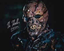 SALE! Friday 13th Kane Hodder hand signed 10x8 photo. This beautiful 10x8 hand signed photo