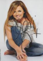 Geri Halliwell signed 6x4inch colour photo. Good condition. All autographs come with a Certificate