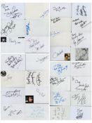 Music/Entertainment 30 variety Jazz Singer/Vocalist/Musician Signed Autograph cards Signatures Brian