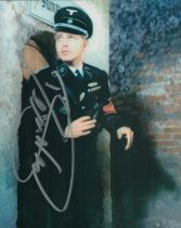Derren Nesbitt signed Where Eagles Dare 10x8 inch colour photo. Good condition. All autographs