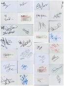 Music/Entertainment 30 x signed Autograph cards signatures include Dawn Landes. Ben Kweller.