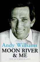 Andy Williams Signed Book, Moon River and Me, The Autobiography by Andy Williams (Limited Edition)
