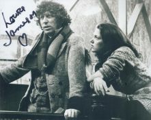 Louise Jameson Popular Dr Who Actress 10x8 inch Signed Photo. Good condition. All autographs come