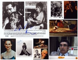 TV/FILM Collection of 10 signed coloured and black and white photos various sizes, including names