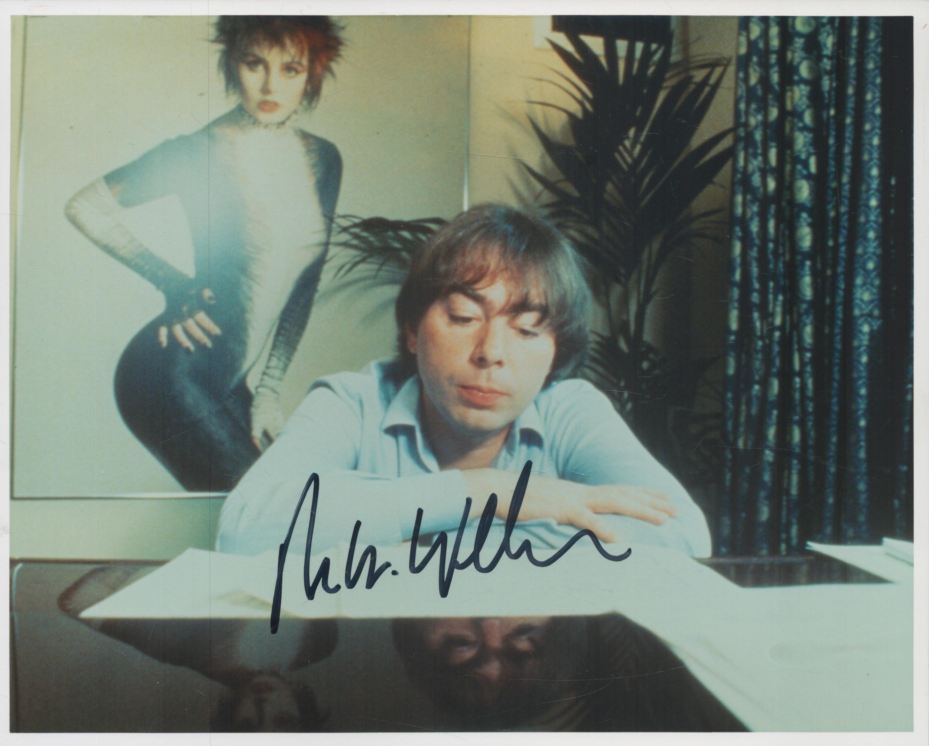 Andrew Lloyd Webber signed 10x8 inch colour photo. Good condition. All autographs come with a