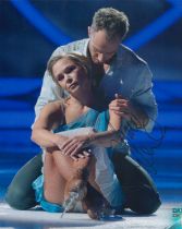 James Jordan signed Dancing on Ice 10x8 inch colour photo. Good condition. All autographs come