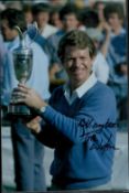 Tom Watson signed 12x8 colour photo. Good condition. All autographs are genuine hand signed and come
