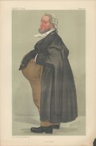 Vanity Fair print. Titled For the times. Subject Mr John Patrick Murphy QC. Dated 4/5/1889. Approx