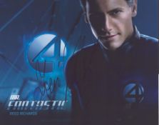 Ian Gruffud signed 10x8 inch Mr Fantastic colour promo photo. Good condition. All autographs are