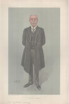 Vanity Fair Print. Titled Southwestern Transport. Subject Sir Charles John Owens. Dated 19/3/1903.