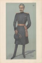 Vanity Fair print. Titled A Cavalry reformer. Subject Earl Dundonald. Dated 8/5/1902. Approx size
