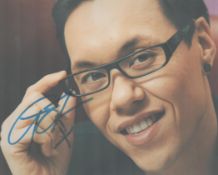Gok wan signed 10x8 colour photo. Good condition. All autographs are genuine hand signed and come