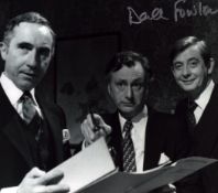 Derek Fowlds signed 10x8 inch Yes Minister black and white photo. Good condition. All autographs are