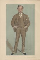 Vanity Fair print. Titled Artist and RA. Subject William Quiller Orchardson. Dated 24/3/1898. Approx