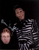 Norman Lovett signed 10x8 inch colour photo. Good condition. All autographs are genuine hand