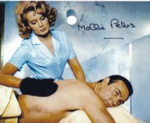 Mollie Peters signed 10x8 inch colour photo. Good condition. All autographs are genuine hand
