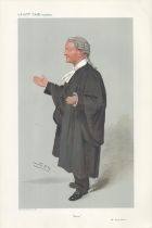 Vanity Fair print. Titled George. Subject Mr George Elliott. Dated 26/2/1908. Approx size 14x12inch.