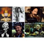 TV/FILM Collection of 6 signed 10x8 inch photos including names of Nicholas Frankau, John D Collins,