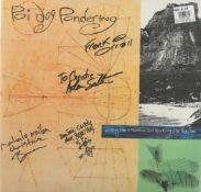 Poi Dog Pondering multi signed and dedicated LP. Signed by Frank Orrall, Adam Sultan, Susan Voelz