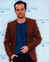 Andrew Scott signed 10x8 inch es colour photo. In 2015, he appeared in the James Bond film