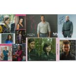 TV/FILM Collection of 10 signed colour photos including names of Tembi Locke, Robin Dunne, Robert