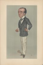 Vanity Fair print. Titled Max. Subject Max Beerbohm. Dated 9/12/1897. Approx size 14x12inch. Good