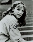 Kim Cattrall signed 10x8 inch black and white photo. Good condition. All autographs are genuine hand