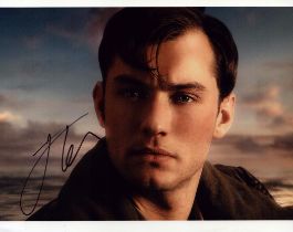 Jude Law signed 10x8 inch colour photo. Good condition. All autographs are genuine hand signed and