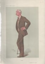 Vanity Fair Print. Titled Rowdy. Subject Maj Gen sir R B Lane. Dated 22/3/1906. Approx size