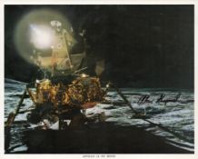 Alan Shepard signed 10x8 inch colour photo. Good condition. All autographs are genuine hand signed